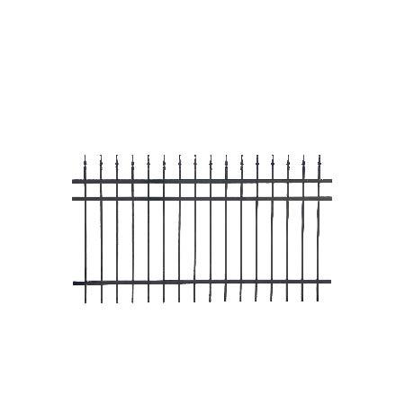 Value Industrial Fence Kit: 144 ft., 7'x4', 40 Panels + Gate