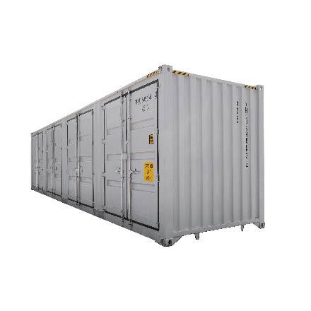 Value Industrial 40 foot High Cube Multi-door container - 4 side door - brand new