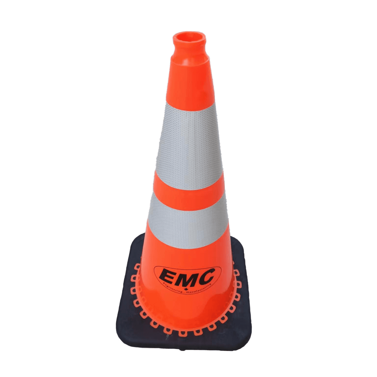 Value Industrial pack of 250 Traffic Safety Pylon - reflective top - durable pigment paint coat