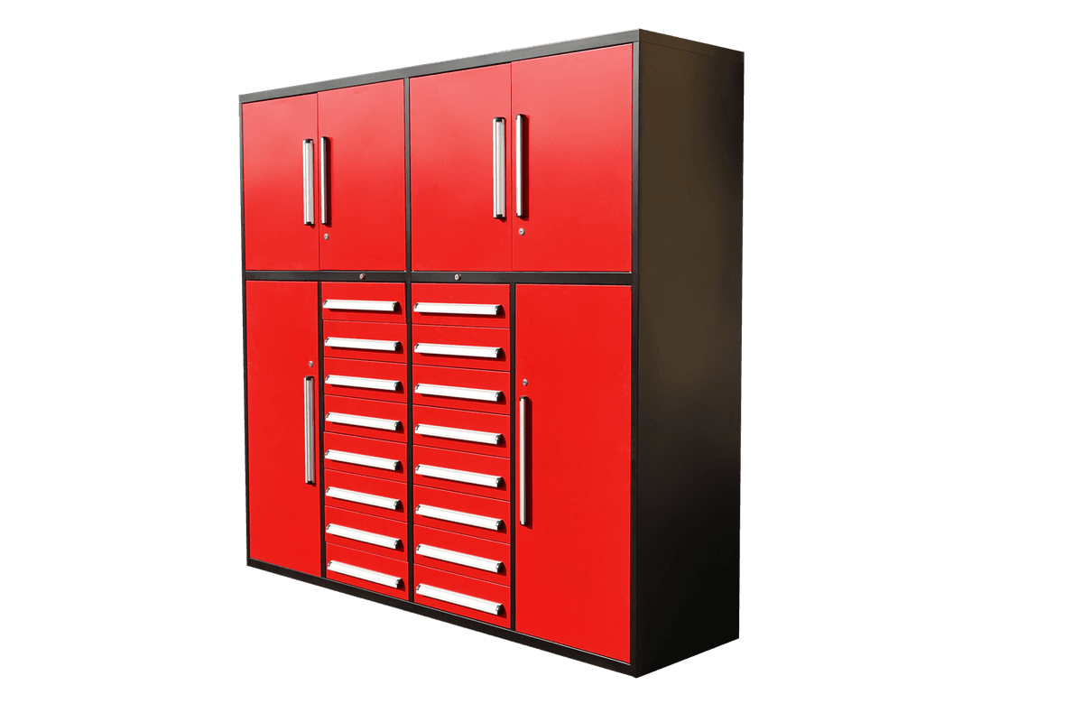 Value Industrial 7FT-16D Workbench Cabinet