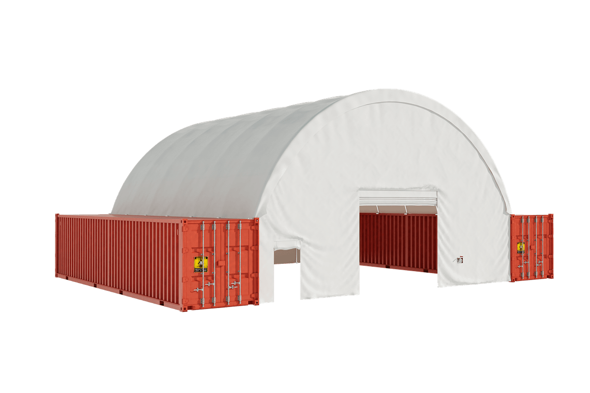 Value Industrial C4040 Container Shelter - 40'x40'x15'